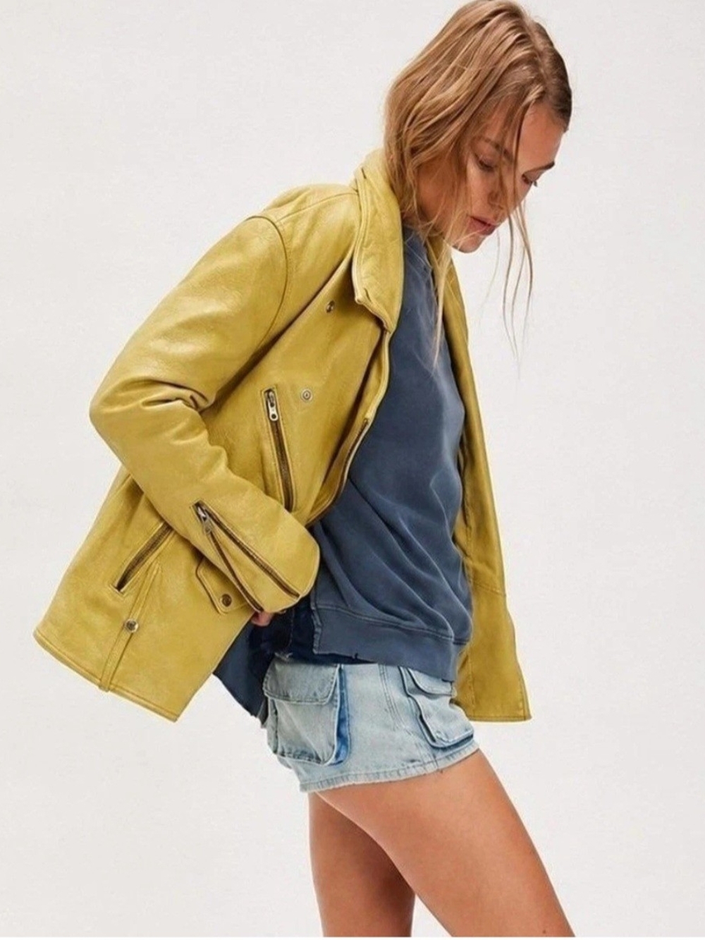 We The Free Jealousy Leather Moto Jacket